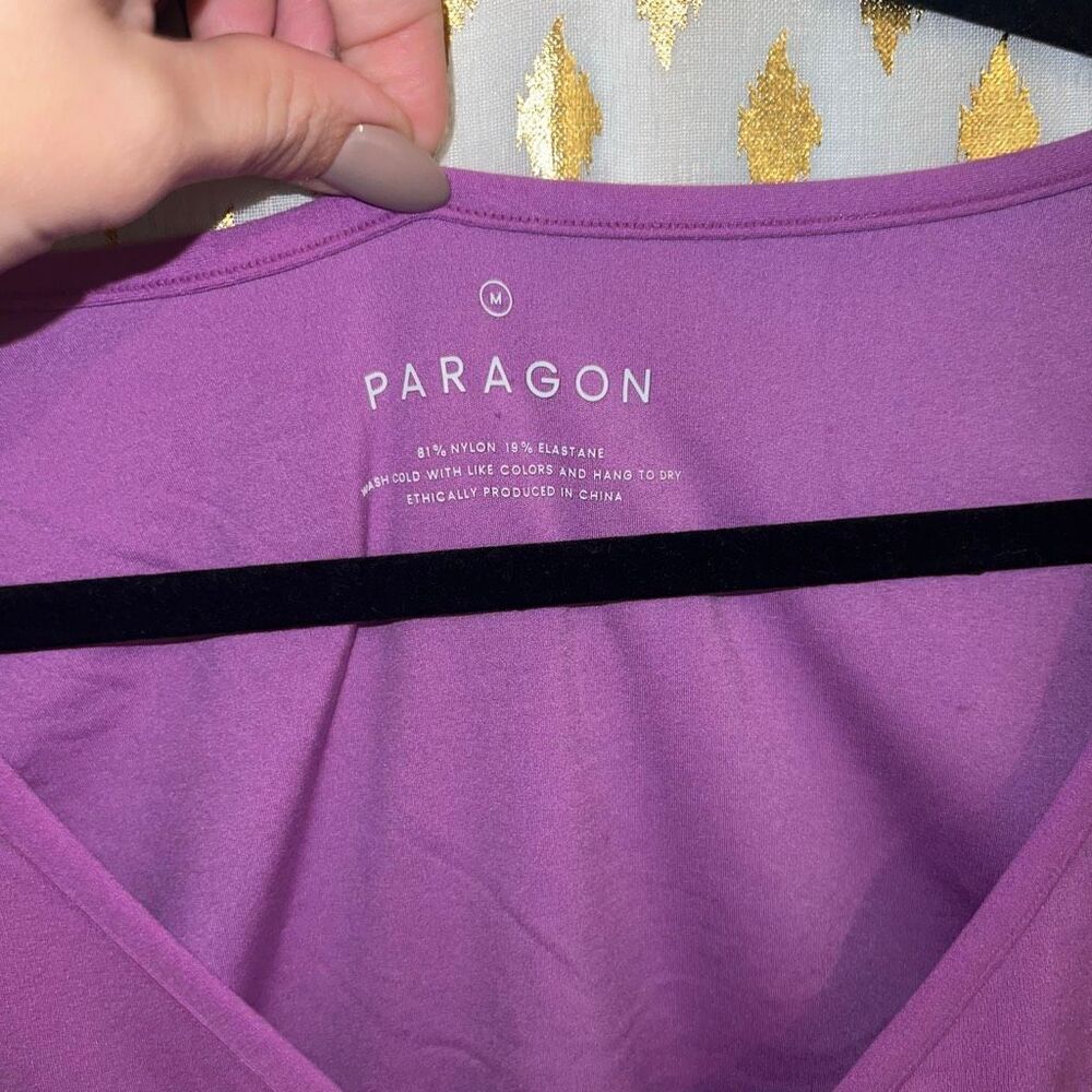Paragon daydream wrap crop top vertigo purple size M - Picture 4 of 6